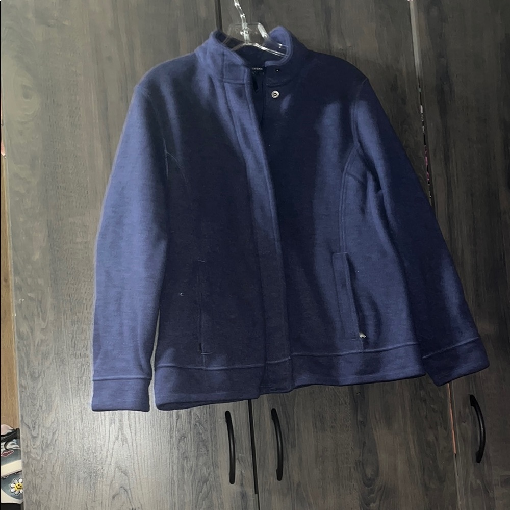 Lands End Zip Up Jacket Size XLP
